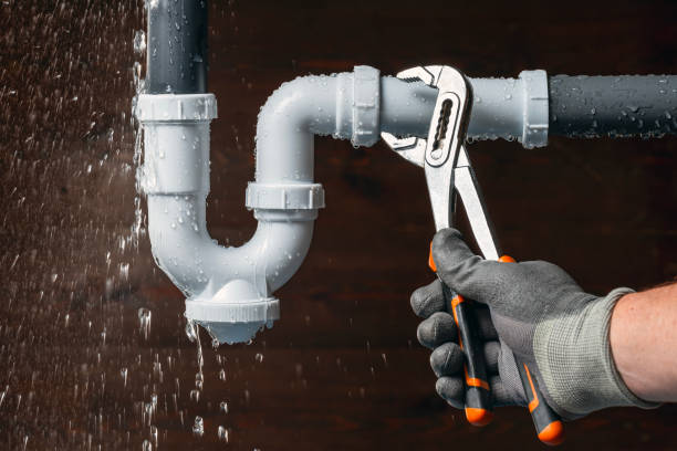 Professional Drain Cleaning technician working in Easton, MD